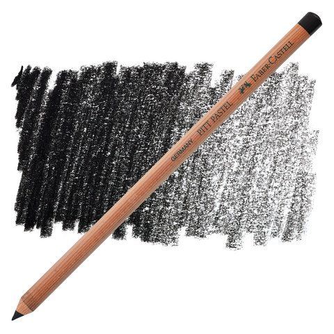 Пастельний олівець Faber-Castell Pitt Pastel, колір чорний (black) №199, 112299 112299 фото