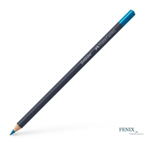 Кольоровий олівець Faber-Castell Goldfaber колір кобальтова бірюза No153 (Cobalt Turquoise), 114753 114753 фото