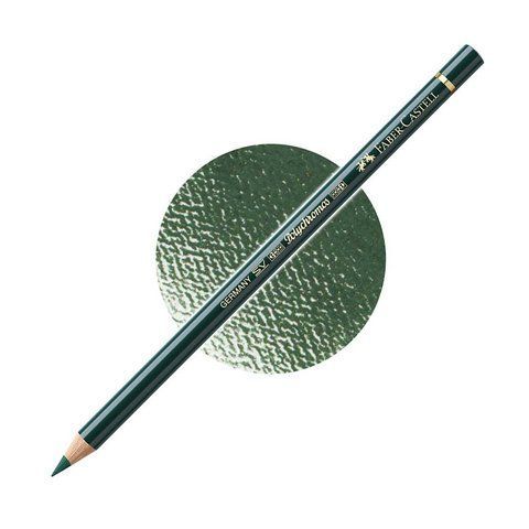 Олівець кольоровий Faber-Castell POLYCHROMOS колір хвойна зелень №267 (Pine Green), 110267 110267 фото