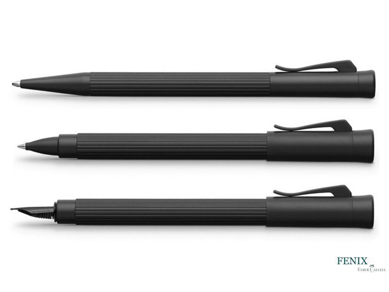 Ручка роллер Graf von Faber-Castell из коллекции Tamitio Black Edition, корпус черный матовый, 141594 141594 фото