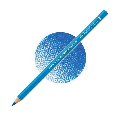 Карандаш цветной Faber-Castell POLYCHROMOS цвет сине-серый №110 (Phthalo Blue), 110110 110110 фото