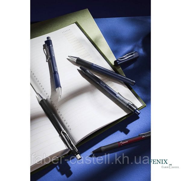 Ручка автоматична гелева Faber-Castell Beyond Gel Pen, колір синій (0,4 мм), 348852 348852 фото