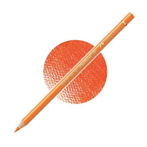 Карандаш цветной Faber-Castell POLYCHROMOS цвет кадмиевый оранжевый №111 (Cadmium Orange), 110111 110111 фото