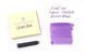 Картриджи для перьевых ручек Graf von Faber-Castell ink cartridges Violet Blue, 6 шт. цвет фиолетовый, 141106 141106 фото 2