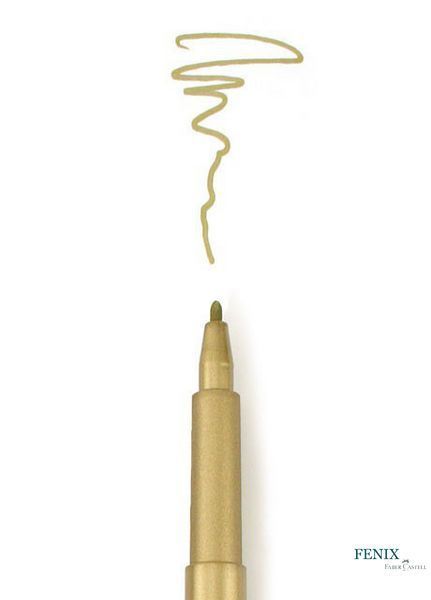 Набір капілярних ручок Faber-Castell PITT Artist Pen Metallic M (1,5 мм) 4 кольори, 167304 167304 фото