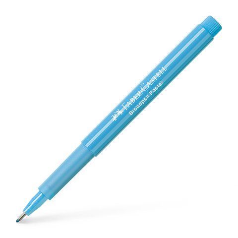 Капиллярная ручка Faber-Castell BROADPEN 1554 Pastel Light Blue, цвет светло-голубой, 0,8 мм, 155458 155458 фото
