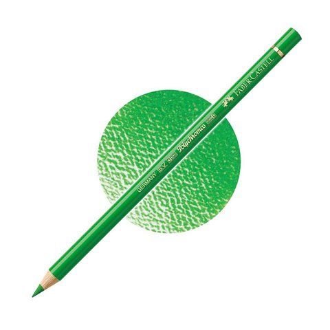 Карандаш цветной Faber-Castell POLYCHROMOS цвет лиственная зелень №112 (Leaf Green), 110112 110112 фото