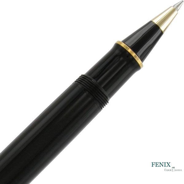 Ручка ролер Pelikan Souver&auml;n Black R600, чорний корпус R600 фото