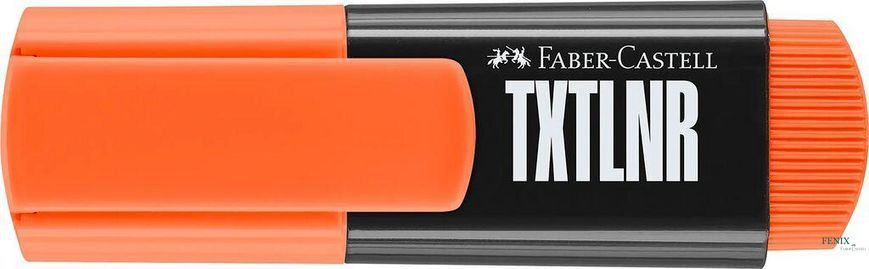 Міні-маркер текстовий Faber-Castell TXTLNR Superflourescent, колір памаранчевий, 154215 154215 фото