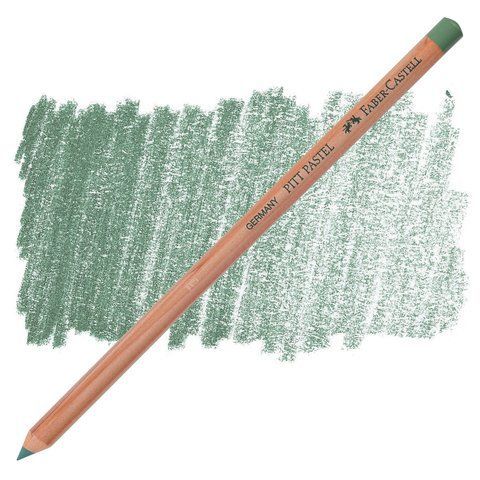 Олівець пастельний Faber-Castell Pitt Pastel, колір землянисто-зелений (earth green) №172, 112272 112272 фото
