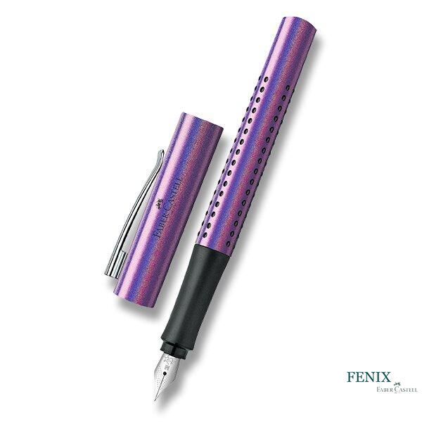 Ручка перьевая Faber-Castell Grip Edition Glam, цвет корпуса фиолетовый, перо М (0,7 мм), 140840 140840 фото