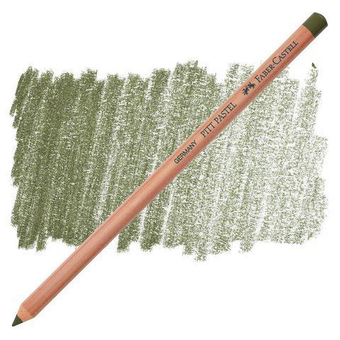 Олівець пастельний Faber-Castell Pitt Pastel, колір оливково-жовтий (olive green yellowish) №173, 112273 112273 фото
