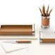 Лоток для письмового приладдя Graf von Faber-Castell з колекції Epsom, колір коричневий, 118541 118541 фото 2