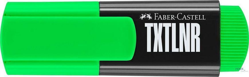 Міні-маркер текстовий Faber-Castell TXTLNR Superflourescent, колір зелений, 154263 154263 фото