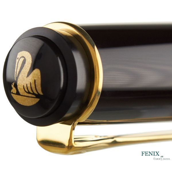 Ручка перова Pelikan Classic Marbled Brown, корпус коричневий, перо F, М200 М200 фото