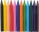 Крейда воскова Faber-Castell Plastic Grip тригранна в картонній коробці 12 кольорів, 122520 122520 фото 2