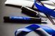 Ручка перьевая Pelikan Classic Marbled Blue, корпус синий, перо F, М205 М205 фото 8