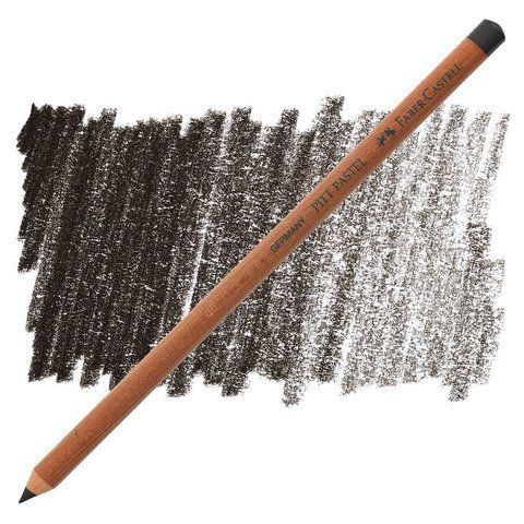 Пастельний олівець Faber-Castell Pitt Pastel, колір темна сепія (Dark Sepia) №175, 112275 112275 фото