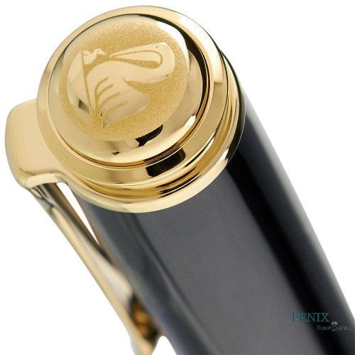 Ручка кулькова Pelikan Souver&auml;n Black K600, чорний корпус K600 фото