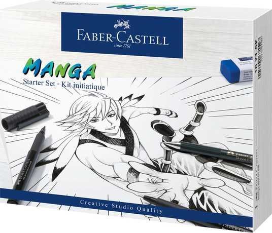 Купити Набір для малювання коміксів Faber-Castell MANGA Starter