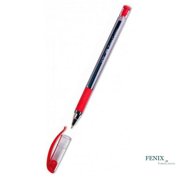 Кулькова ручка Faber-Castell 1425 червона 0,7 мм, 142521 142521 фото