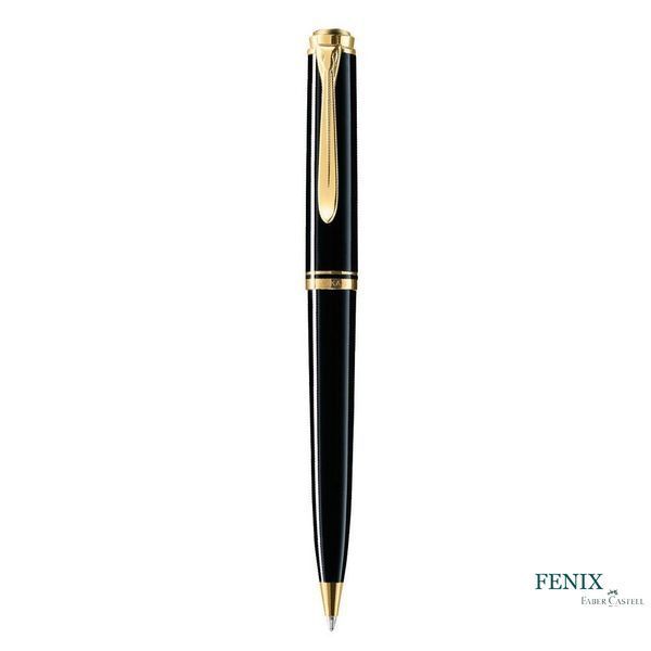 Ручка кулькова Pelikan Souver&auml;n Black K600, чорний корпус K600 фото