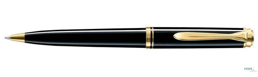Ручка кулькова Pelikan Souver&auml;n Black K600, чорний корпус K600 фото
