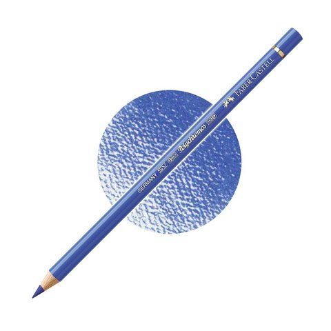 Олівець кольоровий Faber-Castell POLYCHROMOS колір ультрамарин №120 (Ultramarine), 110120 110120 фото
