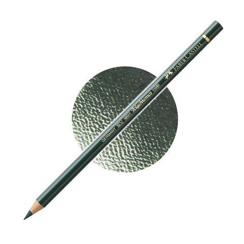 Карандаш цветной Faber-Castell POLYCHROMOS цвет хромовая зелень №278 (Chrome Oxide Green), 110278 110278 фото