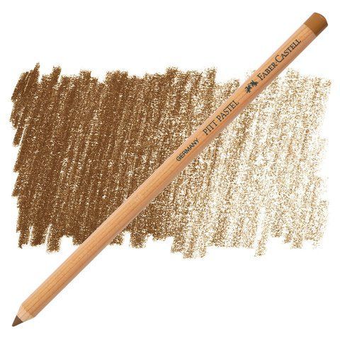 Пастельний олівець Faber-Castell Pitt Pastel, колір натуральна умбра (raw umber) №180, 112280 112280 фото