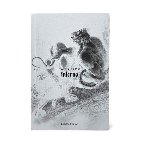 Блокнот из каменной бумаги Pininfarina Notebook DANTE 700TH INFERNO, формат А5, 128 стр. чистые листы PNF1421PLIN фото