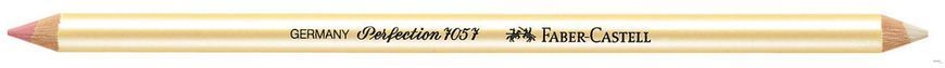 Ластик-карандаш Faber-Castell Perfection 7057 двухсторонний графит / тушь, 185712 185712 фото