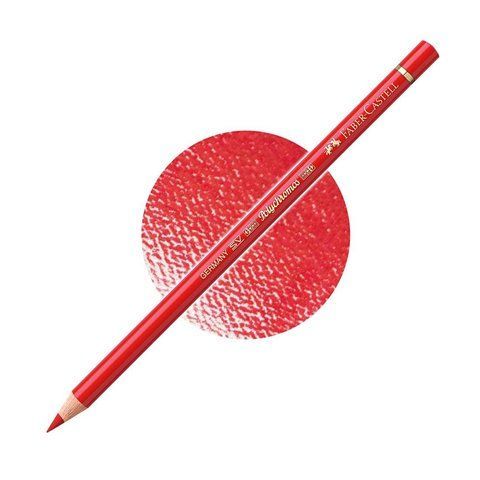 Олівець кольоровий Faber-Castell POLYCHROMOS колір світло-червона герань №121 (Pale Geranium Lake), 110121 110121 фото