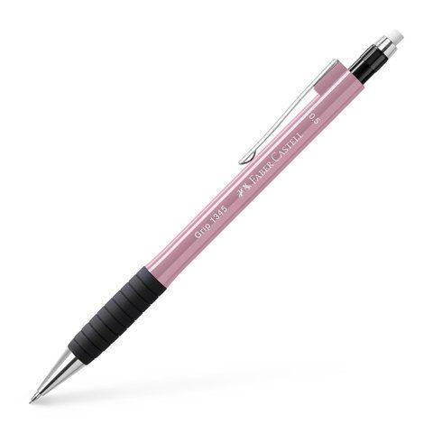 Олівець механічний Faber-Castell GRIP 1345, колір корпусу рожевий (0,5 мм), 134527 134527 фото