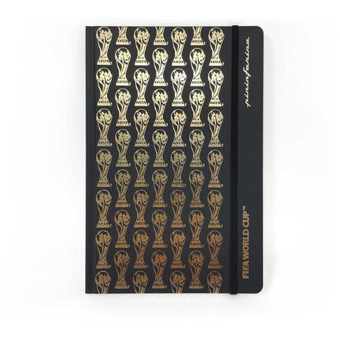 Блокнот з кам'яного паперу Pininfarina FIFA Edition Pattern Gold Cup, формат А5, 128 аркушів в лінію FFNB01 фото