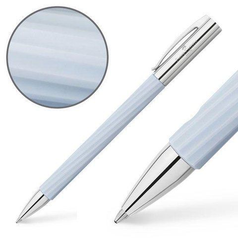 Ручка шариковая Faber-Castell Ambition Italic Ice Blue, цвет корпуса ледяной синий, 147775 147775 фото