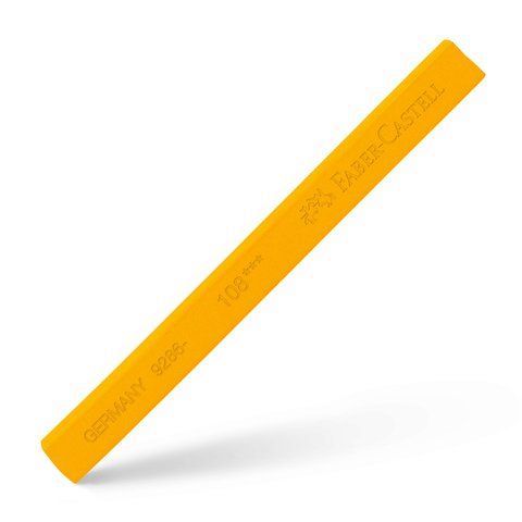 Пастель сухая /мелок Faber-Castell POLYCHROMOS цвет темно-кадмиевая желтизна №108 (dark cadmium yellow),128608 128608 фото