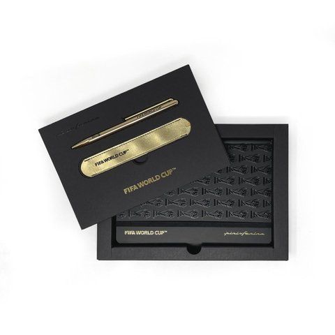 Набір Pininfarina Writing Set FIFA блокнот з кам'яного паперу та кулькова ручка FFWS02 фото