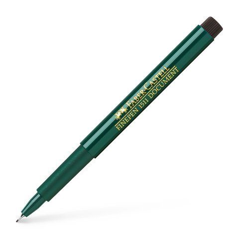 Капиллярная ручка Faber-Castell FINEPEN 1511 Document черная 0,4 мм, 151199 151199 фото