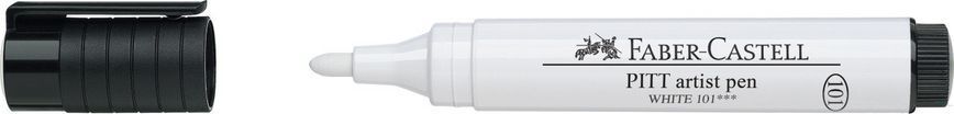 Маркер Faber-Castell PITT&reg; ARTIST PEN "BIG BRUSH" №101 белый, 167601 167601 фото