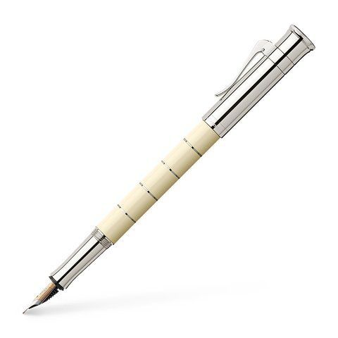 Перьевая ручка Graf von Faber-Castell Anello Ivory из коллекции Classic Anello, перо F (0.5 мм), 145671 145671 фото