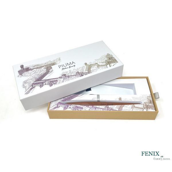 Ручка кулькова Pininfarina Piuma Ink ITALIAN BEAUTY FIRENZE, корпус з деревини груші, Флоренція FOPIUBINKFI фото