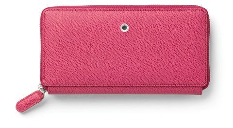 Гаманець жіночий шкіряний Graf von Faber-Castell Ladies Purse Epsom, колір рожевий, 118929 118929 фото
