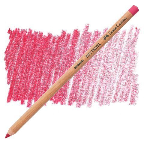 Пастельний олівець Faber-Castell Pitt Pastel, колір малиновий алізарин (alizarin crimson) №226, 112126 112126 фото