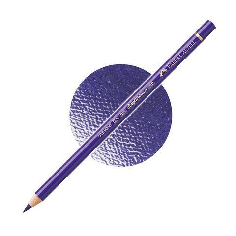 Олівець кольоровий Faber-Castell POLYCHROMOS колір синьо-фіолетовий №137 (Violet Blue), 110137 110137 фото