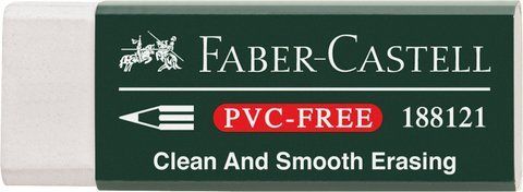 Ластик виниловый Faber-Castell 7081 N, цвет белый, 188121 188121 фото