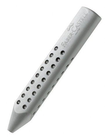 Ластик виниловый Faber-Castell Grip 2001 в виде карандаша, цвет серый, 187100 187100 фото