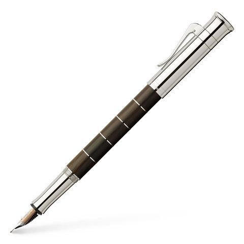 Ручка перьевая Graf von Faber-Castell Anello Grenadilla из коллекции Classic Anello, перо F (0,5 мм), 145801 145801 фото