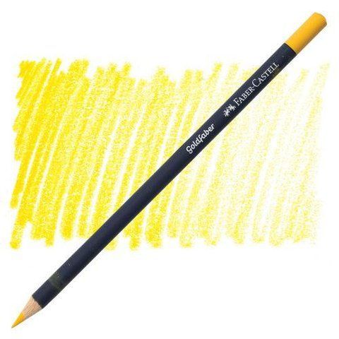 Цветной карандаш Faber-Castell Goldfaber цвет темный яркий желтый №108 (Dark Cadmium Yellow), 114708 114708 фото