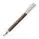 Ручка перьевая Faber-Castell Ambition Cocos корпус кокосовое дерево, перо М (0,7 мм), 148170 148170 фото 1